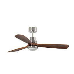 LANTAU XL LED stropní ventilátor, matný nikl s DC motorem - FARO Obrázek pro produkt LANTAU XL LED stropní ventilátor, matný nikl s DC motorem - FARO