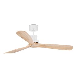 LANTAU L stropní ventilátor, bílá/borovice s DC motorem - FARO Obrázek pro produkt LANTAU L stropní ventilátor, bílá/borovice s DC motorem - FARO