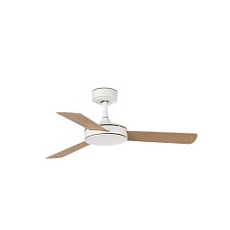 MINI MALLORCA S stropní ventilátor, bílá/javor - FARO Obrázek pro produkt MINI MALLORCA S stropní ventilátor, bílá/javor - FARO