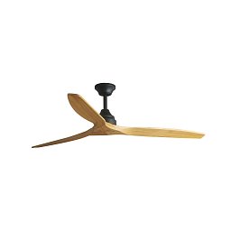 ALO L stropní ventilátor černá/dřevo DC - FARO Obrázek pro produkt ALO L stropní ventilátor černá/dřevo DC - FARO