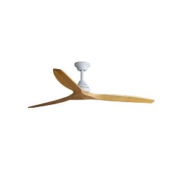 ALO L stropní ventilátor bílá/dřevo DC - FARO Obrázek pro produkt ALO L stropní ventilátor bílá/dřevo DC - FARO