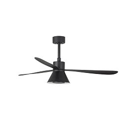 AMELIA L CONE LED stropní ventilátor, černá - FARO Obrázek pro produkt AMELIA L CONE LED stropní ventilátor, černá - FARO