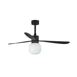 AMELIA L BALL LED stropní ventilátor, černá - FARO Obrázek pro produkt AMELIA L BALL LED stropní ventilátor, černá - FARO
