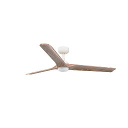 HEYWOOD L LED stropní ventilátor, bílá/světlé dřevo s DC motorem - FARO Obrázek pro produkt HEYWOOD L LED stropní ventilátor, bílá/světlé dřevo s DC motorem - FARO