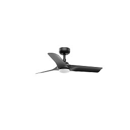 HEY S LED stropní ventilátor, černá - FARO Obrázek pro produkt HEY S LED stropní ventilátor, černá - FARO