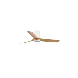 MINI PUNT TUB S stropní ventilátor, bílá/světlé dřevo s DC motorem - FARO Obrázek pro produkt MINI PUNT TUB S stropní ventilátor, bílá/světlé dřevo s DC motorem - FARO