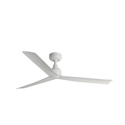 MARINE M stropní ventilátor, bílá IP44 - FARO Obrázek pro produkt MARINE M stropní ventilátor, bílá IP44 - FARO