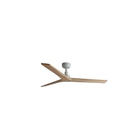 KLIM M stropní ventilátor, bílá/světlý dub DC - FARO Obrázek pro produkt KLIM M stropní ventilátor, bílá/světlý dub DC - FARO