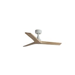 KLIM S stropní ventilátor, bílá/světlý dub DC - FARO Obrázek pro produkt KLIM S stropní ventilátor, bílá/světlý dub DC - FARO