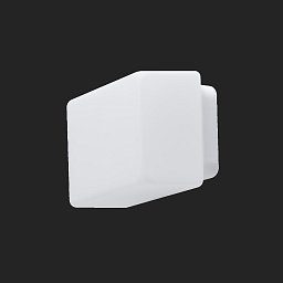 JENA 1 stropní/nástěnné skleněné svítidlo bílá IP43 60W E27 - OSMONT Obrázek pro produkt JENA 1 stropní/nástěnné skleněné svítidlo bílá IP43 60W E27 - OSMONT