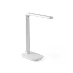ANOUK stolní lampa, bílá s bezdrátovým nabíjením mobilního telefonu - FARO Obrázek pro produkt ANOUK stolní lampa, bílá s bezdrátovým nabíjením mobilního telefonu - FARO