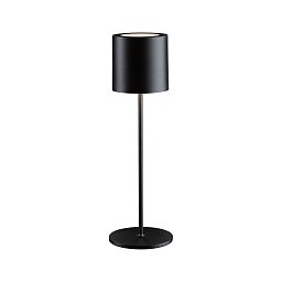 Nabíjecí bateriové svítidlo Tuni IP44 2700K černá mat - PAULMANN Obrázek pro produkt Nabíjecí bateriové svítidlo Tuni IP44 2700K černá mat - PAULMANN