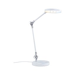 LED stolní lampa na psací stůl Numis CCT 11W bílá - PAULMANN Obrázek pro produkt LED stolní lampa na psací stůl Numis CCT 11W bílá - PAULMANN