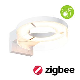 LED venkovní nástěnné svítidlo Smart Home Zigbee 3.0 Capea pohybové čidlo neláká hmyz IP44 231mm CCT 12,5W 230V bílá hliník - PAULMANN Obrázek pro produkt LED venkovní nástěnné svítidlo Smart Home Zigbee 3.0 Capea pohybové čidlo neláká hmyz IP44 231mm CCT 12,5W 230V bílá hliník - PAULMANN