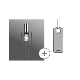 URail stínidlo Biraha 2Easy 120mm antracit - PAULMANN Obrázek pro produkt URail stínidlo Biraha 2Easy 120mm antracit - PAULMANN
