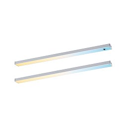 LED podskříňkové svítidlo Inline 2ks startovací sada 2x4W 350x26mm 24V matný chrom - PAULMANN Obrázek pro produkt LED podskříňkové svítidlo Inline 2ks startovací sada 2x4W 350x26mm 24V matný chrom - PAULMANN