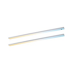 LED podskříňkové svítidlo Inline 2ks startovací sada 2x6W 550x26mm 24V matný chrom - PAULMANN Obrázek pro produkt LED podskříňkové svítidlo Inline 2ks startovací sada 2x6W 550x26mm 24V matný chrom - PAULMANN