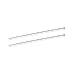 LED podskříňkové svítidlo Inline 2x6W rozšiřovací sada 550x26mm 24V matný chrom - PAULMANN Obrázek pro produkt LED podskříňkové svítidlo Inline 2x6W rozšiřovací sada 550x26mm 24V matný chrom - PAULMANN