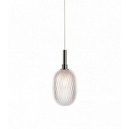 Závěsné svítidlo Metamorphosis malé bez baldachýnu / čiré sklo / antracit / 2,5m kabel - BOMMA Obrázek pro produkt Závěsné svítidlo Metamorphosis malé bez baldachýnu / čiré sklo / antracit / 2,5m kabel - BOMMA