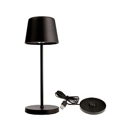 AKCE - Deko-Light nabíjecí svítidlo - sada Canis Mini černá + nabíjecí základna - LIGHT IMPRESSIONS Obrázek pro produkt AKCE - Deko-Light nabíjecí svítidlo - sada Canis Mini černá + nabíjecí základna - LIGHT IMPRESSIONS