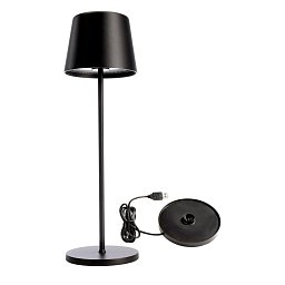 Deko-Light nabíjecí svítidlo - sada Canis černá + nabíjecí základna - LIGHT IMPRESSIONS Obrázek pro produkt Deko-Light nabíjecí svítidlo - sada Canis černá + nabíjecí základna - LIGHT IMPRESSIONS