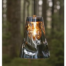 Závěsné svítidlo ELEMENT NATURAL světlý dub / sklo pokov modrá / černá patice E27 230V IP20 - YOURDESIGN Obrázek pro produkt Závěsné svítidlo ELEMENT NATURAL světlý dub / sklo pokov modrá / černá patice E27 230V IP20 - YOURDESIGN