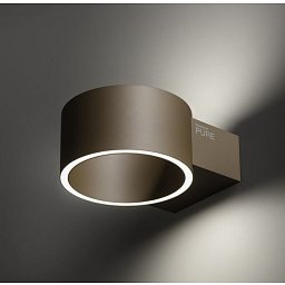 Nástěnné svítidlo PURE Clipse bronz LED 10W 2700K up/down - PAUL NEUHAUS Obrázek pro produkt Nástěnné svítidlo PURE Clipse bronz LED 10W 2700K up/down - PAUL NEUHAUS