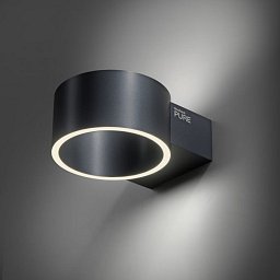 Nástěnné svítidlo PURE Clipse šedé LED 10W 2700K - PAUL NEUHAUS Obrázek pro produkt Nástěnné svítidlo PURE Clipse šedé LED 10W 2700K - PAUL NEUHAUS