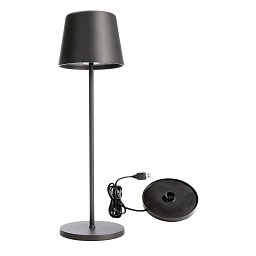 Deko-Light nabíjecí svítidlo - sada Canis šedá + nabíjecí základna - LIGHT IMPRESSIONS Obrázek pro produkt Deko-Light nabíjecí svítidlo - sada Canis šedá + nabíjecí základna - LIGHT IMPRESSIONS