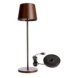 Deko-Light nabíjecí svítidlo - sada Canis rezavá + nabíjecí základna - LIGHT IMPRESSIONS Obrázek pro produkt Deko-Light nabíjecí svítidlo - sada Canis rezavá + nabíjecí základna - LIGHT IMPRESSIONS