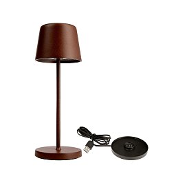 Deko-Light nabíjecí svítidlo - sada Canis Mini rezavá + nabíjecí základna - LIGHT IMPRESSIONS Obrázek pro produkt Deko-Light nabíjecí svítidlo - sada Canis Mini rezavá + nabíjecí základna - LIGHT IMPRESSIONS