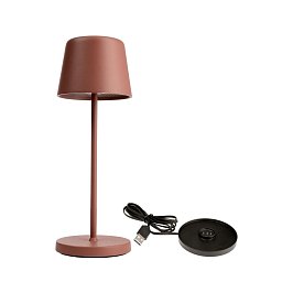Deko-Light nabíjecí svítidlo - sada Canis Mini terakota + nabíjecí základna - LIGHT IMPRESSIONS Obrázek pro produkt Deko-Light nabíjecí svítidlo - sada Canis Mini terakota + nabíjecí základna - LIGHT IMPRESSIONS