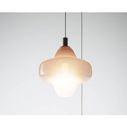Závěsné svítidlo STARCLOUD LYRA perleťově růžová / bublinky - BROKIS Obrázek pro produkt Závěsné svítidlo STARCLOUD LYRA perleťově růžová / bublinky - BROKIS