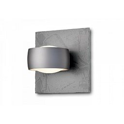 Nástěnné svítidlo GRACE UNLIMITED fialovo šedá / beton / sklo satin 18W Tunable white Casambi - OLIGO Obrázek pro produkt Nástěnné svítidlo GRACE UNLIMITED fialovo šedá / beton / sklo satin 18W Tunable white Casambi - OLIGO