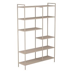 Police 1180x350x1850 GUMUT 424848 - LIVING Obrázek pro produkt Police 1180x350x1850 GUMUT 424848 - LIVING