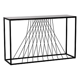 Černý příborník OTAWARA 424774 - LIVING Obrázek pro produkt Černý příborník OTAWARA 424774 - LIVING