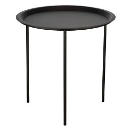 Stůl pr.500 v.500 černý BEKENU 424045 - LIVING Obrázek pro produkt Stůl pr.500 v.500 černý BEKENU 424045 - LIVING