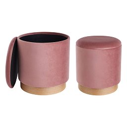 Taburet 2 velikosti MASHIKE 424031 - LIVING Obrázek pro produkt Taburet 2 velikosti MASHIKE 424031 - LIVING