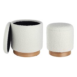 Taburet 2 velikosti MASHIKE 424029 - LIVING Obrázek pro produkt Taburet 2 velikosti MASHIKE 424029 - LIVING
