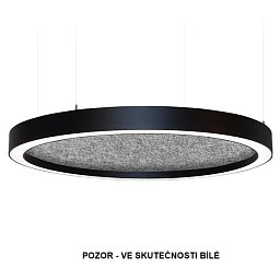 Závěsné svítidlo s akustickým panelem Belo_GI 700mm 29W 4970lm 4000K DALI bílá - ARCHILIGHT Obrázek pro produkt Závěsné svítidlo s akustickým panelem Belo_GI 700mm 29W 4970lm 4000K DALI bílá - ARCHILIGHT
