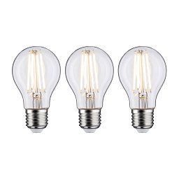 Filament set LED žárovka E27 230V 3x9W 2700K stmívatelné čirá - PAULMANN Obrázek pro produkt Filament set LED žárovka E27 230V 3x9W 2700K stmívatelné čirá - PAULMANN