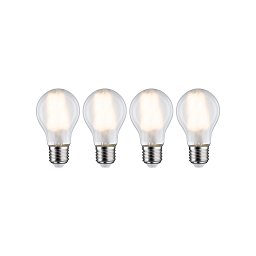Filament set LED žárovka E27 230V 4x7W 2700K mat - PAULMANN Obrázek pro produkt Filament set LED žárovka E27 230V 4x7W 2700K mat - PAULMANN