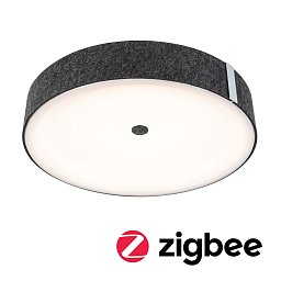 LED stropní svítidlo Smart Home Zigbee 3.0 Malika měnitelná bílá 230V 26W stmívatelné antracit - PAULMANN Obrázek pro produkt LED stropní svítidlo Smart Home Zigbee 3.0 Malika měnitelná bílá 230V 26W stmívatelné antracit - PAULMANN