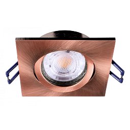 Deko-Light zapuštěné bodové svítidlo - Samsola, hranaté, měď - LIGHT IMPRESSIONS Obrázek pro produkt Deko-Light zapuštěné bodové svítidlo - Samsola, hranaté, měď - LIGHT IMPRESSIONS