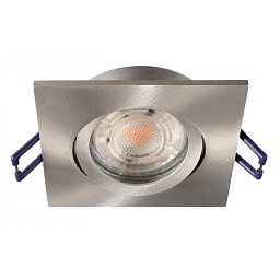 Deko-Light zapuštěné bodové svítidlo - Samsola, hranaté, kartáčovaná, stříbrná - LIGHT IMPRESSIONS Obrázek pro produkt Deko-Light zapuštěné bodové svítidlo - Samsola, hranaté, kartáčovaná, stříbrná - LIGHT IMPRESSIONS