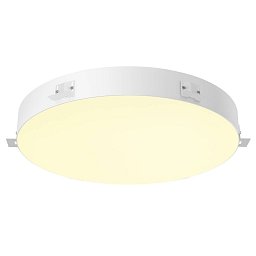MEDO® 90 vestavné svítidlo do stropu, bezrámové, 3000/4000K, 80°, IP20, kulaté, bílé - BIG WHITE (SLV) Obrázek pro produkt MEDO® 90 vestavné svítidlo do stropu, bezrámové, 3000/4000K, 80°, IP20, kulaté, bílé - BIG WHITE (SLV)