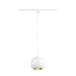 LIGHT EYE® 150 1~ závěsné svítidlo, GU10, délka závěsu 150cm, 1x max. 13W, matte white - BIG WHITE (SLV) Obrázek pro produkt LIGHT EYE® 150 1~ závěsné svítidlo, GU10, délka závěsu 150cm, 1x max. 13W, matte white - BIG WHITE (SLV)
