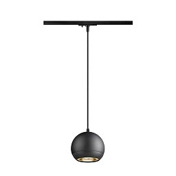 LIGHT EYE® 150 1~ závěsné svítidlo, GU10, délka závěsu 150cm, 1x max. 13W, matně černá - BIG WHITE (SLV) Obrázek pro produkt LIGHT EYE® 150 1~ závěsné svítidlo, GU10, délka závěsu 150cm, 1x max. 13W, matně černá - BIG WHITE (SLV)