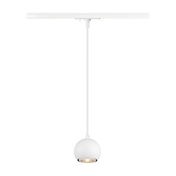 LIGHT EYE® 90 1~ závěsné svítidlo, GU10, délka závěsu 150cm, 1x max. 6W, matně bílá - BIG WHITE (SLV) Obrázek pro produkt LIGHT EYE® 90 1~ závěsné svítidlo, GU10, délka závěsu 150cm, 1x max. 6W, matně bílá - BIG WHITE (SLV)