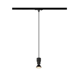 PURI 2.0 Basic 1~ závěsné svítidlo, GU10, délka závěsu 200cm, 1x max. 6W, černá - BIG WHITE (SLV) Obrázek pro produkt PURI 2.0 Basic 1~ závěsné svítidlo, GU10, délka závěsu 200cm, 1x max. 6W, černá - BIG WHITE (SLV)